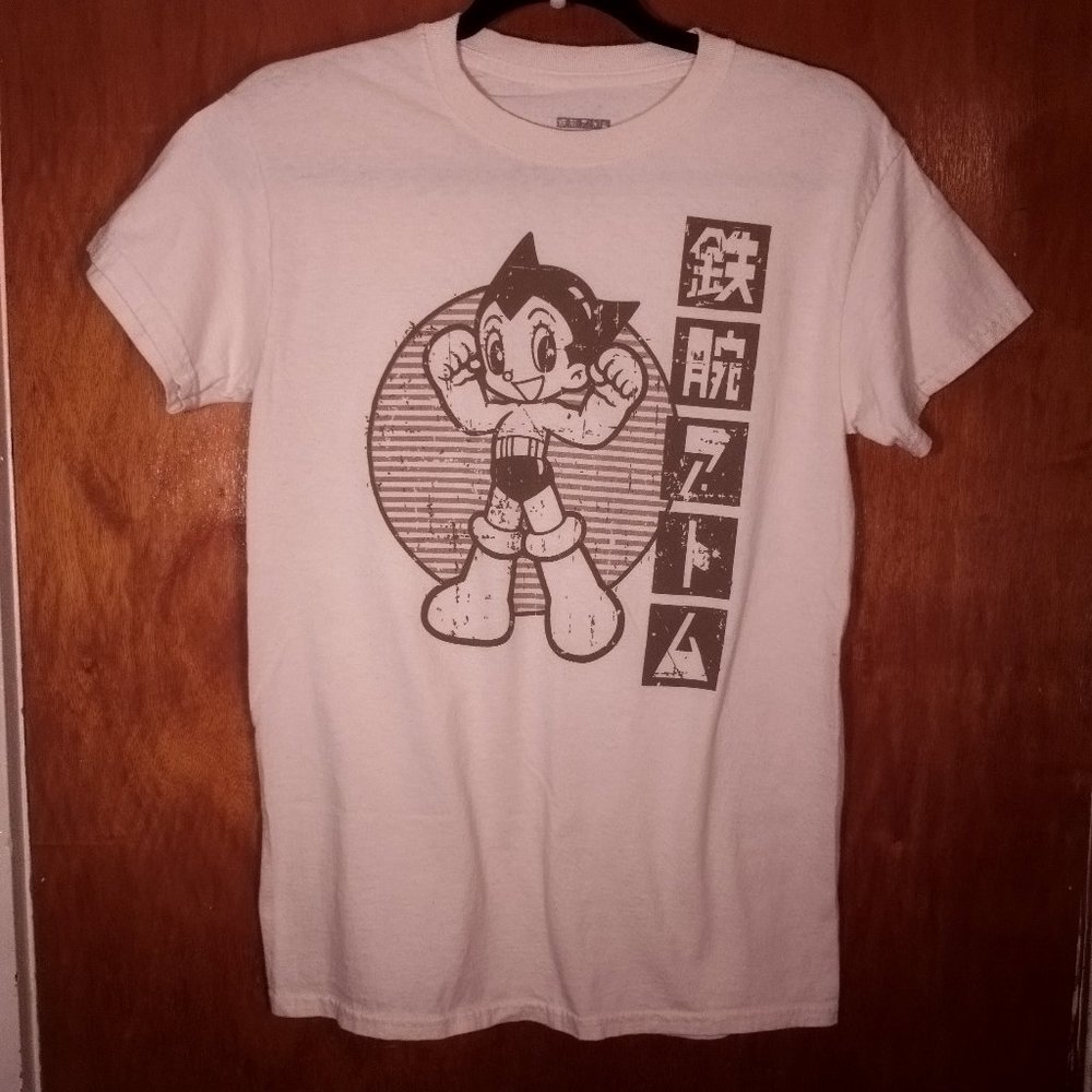 Loot Crate Anime Manga Cotton T-shirt Cream Small